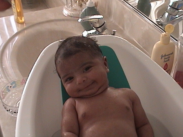 Did you take shower?