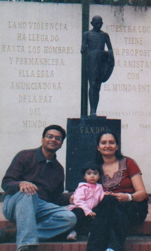 Pappa-mumma are amazed to see bapu here in mexico....