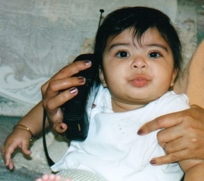I love to talk on phone, but nobody alows me to talk...